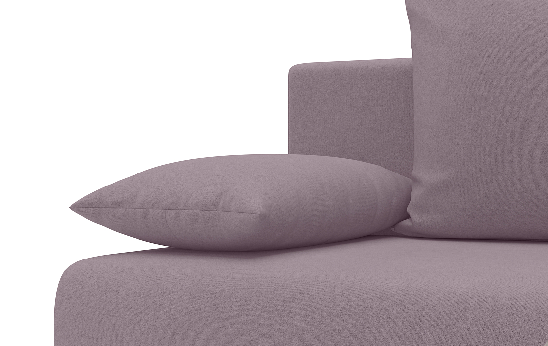 Роджерс М / Диван - кровать 3-х мест велюр велутто пастельно-розовый 11